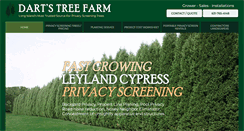 Desktop Screenshot of dartstreefarm.com